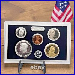 2019-S U. S. Mint Silver Proof Set with West Point Lincoln Penny (11 Coins)