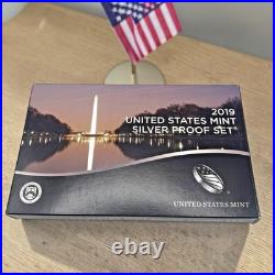 2019-S U. S. Mint Silver Proof Set with West Point Lincoln Penny (11 Coins)