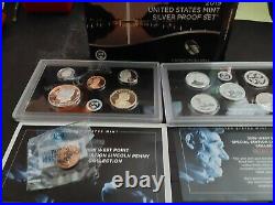2019 S US Mint Silver Proof Set with Special Edition West Point Reverse Proof Cent