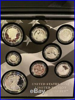 2019 Silver Eagle 8 Coin Limited Edition Set First Set Released In 99.9 % Silver