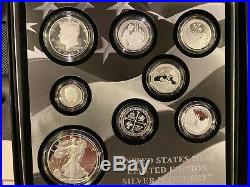 2019 Silver Eagle 8 Coin Limited Edition Set First Set Released In 99.9 % Silver