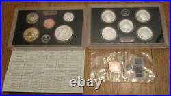 2019 Silver Proof Set 11 coins with Rare W Penny U. S. Mint Box and COA 19RH