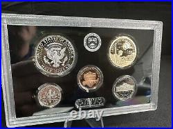 2019 Silver Proof Set U. S Mint COA WITH 2019-W Reverse Proof Penny WOW