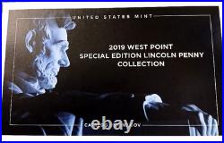 2019 Silver Proof Set With Box and COA & Graded West Point Special Edition Penny