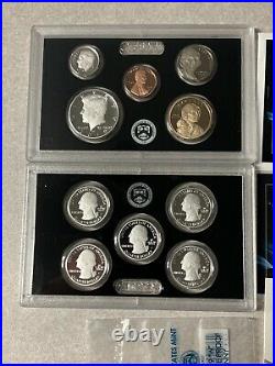 2019 US MINT SILVER PROOF SET & W REVERSE LINCOLN CENT PENNY 11 Coins FREE \uD83D\uDEA2