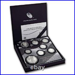 2019 US Mint Limited Edition 8pc Silver Proof Set & COA With Silver Eagle