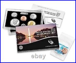 2019 US Mint Silver Proof Set w / West Point Reverse Proof Lincoln Penny