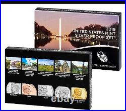 2019 US Mint Silver Proof Set w / West Point Reverse Proof Lincoln Penny