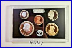 2019 United States Mint SILVER Proof Set (S), COA and 2019 W Reverse Proof Cent