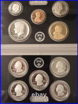 2019 United States Mint Silver Proof Set with Certificate of Authenticity (AE)