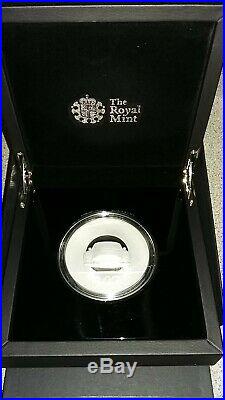 2020 James Bond 007 Five Ounce Silver proof UK £10 coin. Extremely Rare