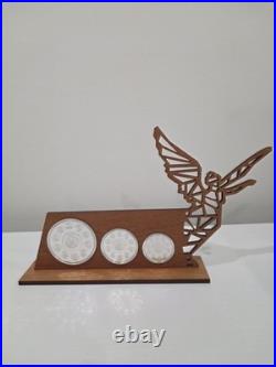 2020 Mexico Libertad Proof 3-Coins Set 1oz/2oz/5oz Proof In Capsule W Base