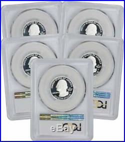 2020-S America the Beautiful Silver Quarter Set PR70DCAM PCGS (Flag Label)