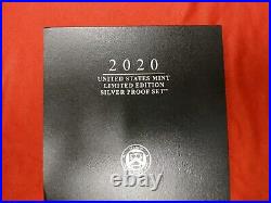 2020-S Limited Edition Silver US Mint Eight Coin Proof Set with Box and COA