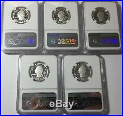 2020-S NGC PF70 (10) COIN SILVER PROOF SET tcs. 25 FIRST DAY ISSUE PF 70