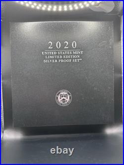 2020 S PROOF SILVER EAGLE LIMITED EDITION PROOF SET With COA from US Mint