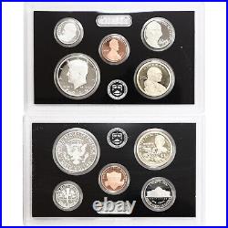 2020 S Proof Set Original Box & COA 10 Coins 99.9% Silver NO W NICKEL