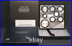 2020 S Proof Silver Eagle Limited Edition Proof Set In Ogp