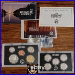 2020 S SILVER Proof Set + RARE W Reverse Proof Nickel, Pulled From Storage