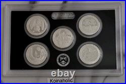 2020 S SILVER Proof Set + RARE W Reverse Proof Nickel, Pulled From Storage