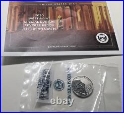 2020 S Silver 11 Piece Proof Set with. 05 Cent Nickel from West Point 2020 S Silver 11 Piece Proof Set with. 05 Cent Nickel from West Point