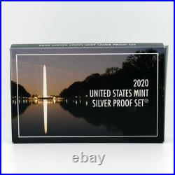 2020-S Silver Proof Set 11-Coin + 2020-W Reverse Proof Nickel Bonus OGP Box COA