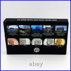 2020-S Silver Proof Set 11-Coin + 2020-W Reverse Proof Nickel Bonus OGP Box COA