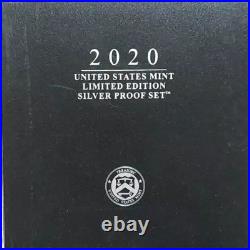 2020-S Silver Proof US Mint Limited Edition 8 Coin Set with Original Box & COA