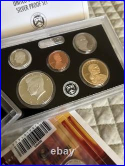 2020-S U. S. Silver Proof Set Complete 11-Coin Set, with Box and COA
