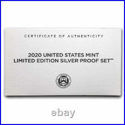 2020 S US Mint Limited Edition Silver Proof Set? OGP & COA