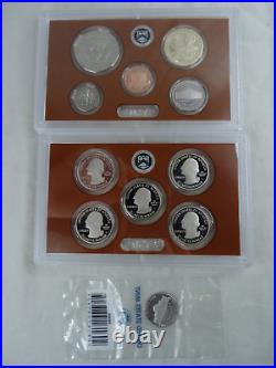 2020-S US Mint Proof Set W West Point Nickel COA & Box 11 Coins United States