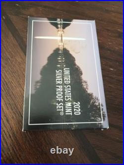 2020-S US Mint SILVER Proof Set. 10-coin set PLUS'W' Reverse Proof Nickel 2020-S US Mint SILVER Proof Set. 10-coin set PLUS'W' Reverse Proof Nickel