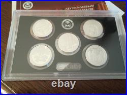 2020-S US Mint SILVER Proof Set. 10-coin set PLUS'W' Reverse Proof Nickel 2020-S US Mint SILVER Proof Set. 10-coin set PLUS'W' Reverse Proof Nickel