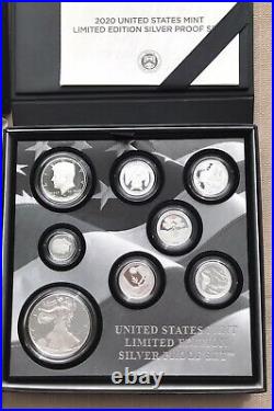 2020 S United States Mint Limited Edition Silver Proof Set BRAND NEW FROM MINT