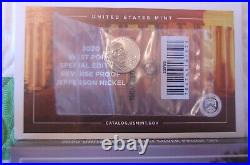 2020 Silver Proof Set with Reverse Proof W Nickel in Mint Package