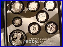 2020 U. S. Mint Limited Edition Silver Proof Set American Eagle Collection in OPG