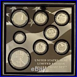 2020 U. S. Mint Limited Edition Silver Proof Set in OGP/COA (20RC)