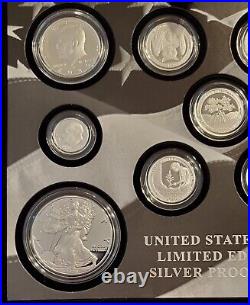 2020 U. S. Mint Limited Edition Silver Proof Set in OGP/COA (20RC)