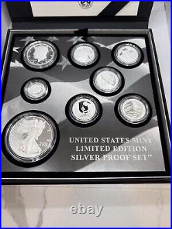 2020 US Mint Limited Edition Silver 8 Coin Proof Set #1336-00102