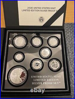 2020 US Mint Limited Edition Silver Proof Set