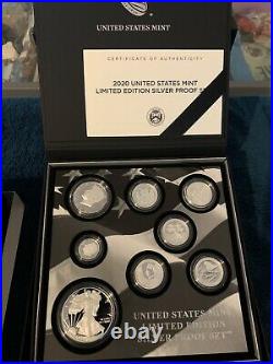 2020 US Mint Limited Edition Silver Proof Set