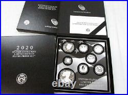 2020 US Mint Limited Edition Silver Proof Set with Silver Eagle + Box & COA