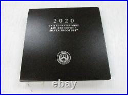 2020 US Mint Limited Edition Silver Proof Set with Silver Eagle + Box & COA