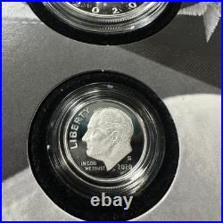 2020 US Mint Ltd Edition Silver Proof Set. 999 Silver Coins x8 OGP & COA(90589)