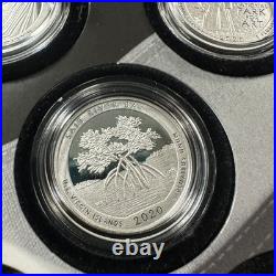 2020 US Mint Ltd Edition Silver Proof Set. 999 Silver Coins x8 OGP & COA(90589)