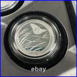2020 US Mint Ltd Edition Silver Proof Set. 999 Silver Coins x8 OGP & COA(90589)