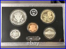 2020 US Mint SILVER Proof Set 10-coin set with Box & COA. W Nickel not included