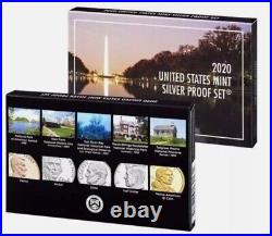 2020 United States Mint Silver Proof Set OGP with COA and West Point Nickel