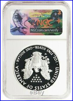 2020 W Congratulations Set Silver Eagle Proof NGC PF70 UC Donald Trump Label