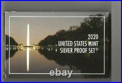 2020 s 10-piece silver proof set + 2020 w reverse Jefferson nickel PCGS PR 69 FS